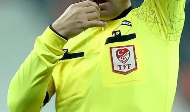 Trendyol 1. Lig'de 32. hafta maçlarını yönetecek hakemler açıklandı