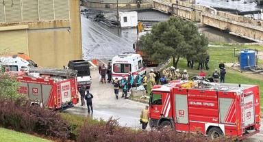 Tuzla Deri Organize Sanayi Bölgesi'ndeki depolama tankında patlama
