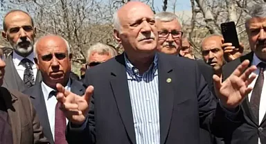 TZOB Genel Başkanı Bayraktar, Karaman'da zirai dondan etkilenen elma bahçelerini inceledi