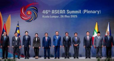 46. ASEAN Zirvesi Malezya'da başladı