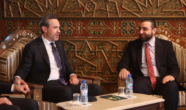 Bakan Bayraktar, Şam'da resmi temaslarda bulunuyor