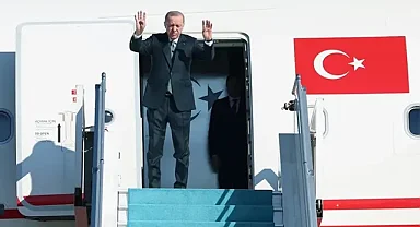 Cumhurbaşkanı Erdoğan, Azerbaycan'a gitti
