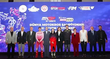 Dünya Motokros Şampiyonası ile NG Afyon Motofest'in tanıtımı yapıldı