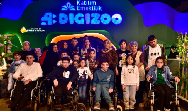 Katılım Emeklilik DigiZoo, özel gereksinimli çocukları ağırladı