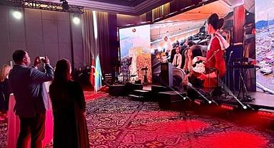 THY'nin Kazakistan'ın başkenti Astana'ya uçuşlarının başlamasının 20. yılı kutlandı