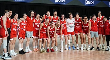 A Milli Kadın Basketbol Takımı, Avrupa Şampiyonası'nda parkeye çıkıyor