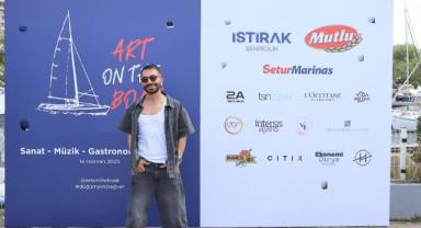 ART ON THE BOAT’TA SANAT VE DENİZ KALAMIŞ’TA BULUŞTU