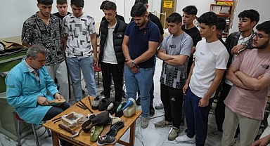 Ayakkabı sektörünün nitelikli iş gücü ihtiyacına mesleki eğitim merkezinden destek