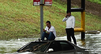 Çin'in Guicou eyaletindeki selde 6 kişi hayatını kaybetti
