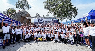 Enerjisa Üretim sponsorluğundaki Latmos Ultra Maratonu sporcular ve öğrencileri buluşturdu