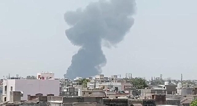 Hindistan'ın Gucerat eyaletinin Ahmedabad kentinde 242 kişinin bulunduğu uçak düştü