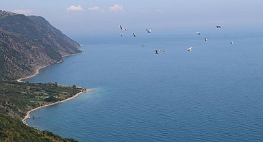 Mavi ve yeşilin buluştuğu Saros Körfezi sahillerine Avrupalı turist ilgisi