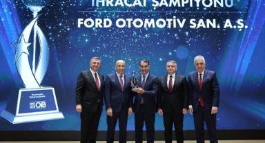 Otomotiv sektöründe ihracat şampiyonları ödüllendirildi