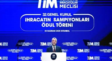 Ticaret Bakanı Bolat, TİM İhracatın Şampiyonları Ödül Töreni'nde konuştu: