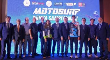 Türkiye'de ilk kez yapılacak Dünya Motosurf Şampiyonası, 21 Haziran'da İzmir'de başlayacak