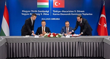 Türkiye-Macaristan 9. Dönem Karma Ekonomik Komisyonu Toplantısı gerçekleştirildi