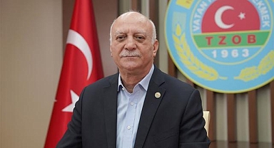 Türkiye Ziraat Odaları Birliği Başkanı Şemsi Bayraktar, Hatay'da narenciye bahçelerinde incelemelerde bulundu: