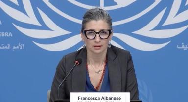 BM Raportörü Albanese, yaptırımların siyasi olarak kullanıldığında tehlikeli olduğunu belirtti