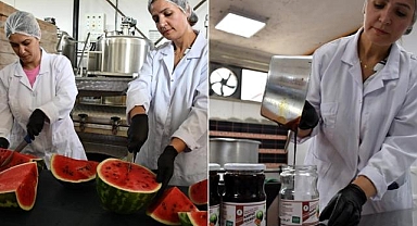 Coğrafi işaretli karpuzu pekmeze dönüştürerek değerini 25 kat artırdılar