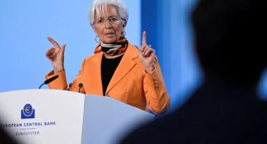 ECB Christine Lagarde, 'dan risk uyarısı: