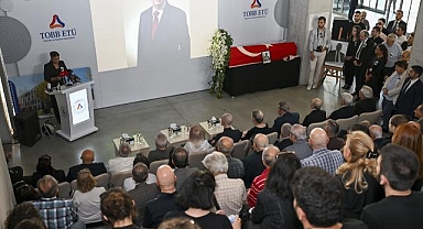 Eski TCMB Başkanı Süreyya Serdengeçti için TOBB ETÜ'de tören düzenlendi