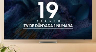 Samsung, OLED TV satışlarında Türkiye pazarında ilk sırada yer aldı