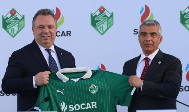 SOCAR Türkiye'nin Iğdır Futbol Kulübü Forma Sponsorluğu 1 Yıl Daha Uzatıldı