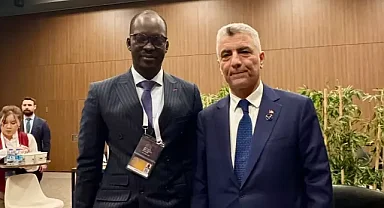 Bakanlar Kacır ve Bolat, Senegal Sanayi ve Ticaret Bakanı Diop ile görüştü