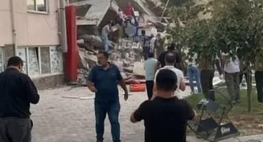 Balıkesir'den ilk görüntüler geldi! Yıkılan binaların olduğu bildiriliyor