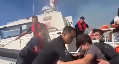 Çanakkale'deki orman yangınlarında mahsur kalan 348 kişiyi Sahil Güvenlik kurtardı