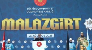 Cumhurbaşkanı Erdoğan, Malazgirt Zaferi'nin 954. Yıl Dönümü Kutlama Programı'nda konuştu: (1)