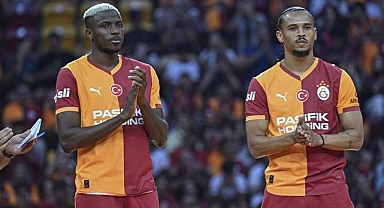 Galatasaray, Osimhen ve Sane için imza töreni düzenledi