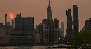 Kanada'daki orman yangınları nedeniyle ABD'deki 11 eyalette hava kalitesi uyarısı verildi