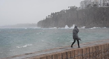 Meteorolojiden Batı Akdeniz için fırtına uyarısı