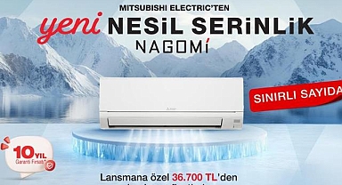 Mitsubishi Electric, duvar tipi split klimalara Nagomi serisini ekledi