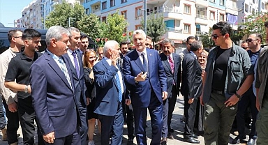 Ticaret Bakanı Bolat, Siirt'te 