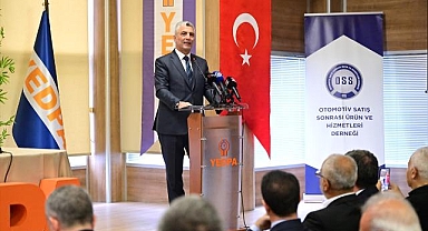 Ticaret Bakanı Ömer Bolat, YEDPA Ticaret Merkezi'nde konuştu: