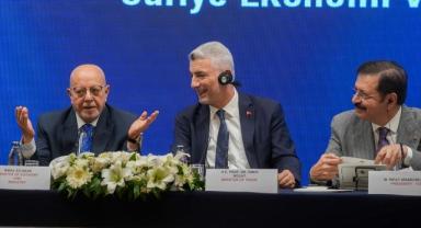 TOBB Başkanı Hisarcıklıoğlu, Türkiye-Suriye Yuvarlak Masa Toplantısı'nda konuştu: