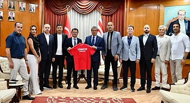 Türkiye Cimnastik Federasyonu heyetinden KKTC'ye ziyaret