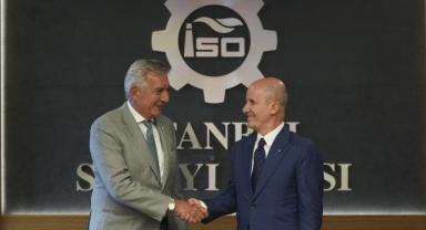 YÖK Başkanı Özvar, İSO Yönetim Kurulu toplantısında konuştu: