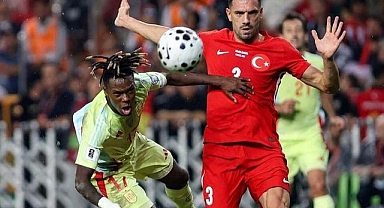 A Milli Futbol Takımı, İspanya karşısında ağır yenilgi yaşadı
