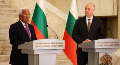 Avrupa Konseyi Başkanı Antonio Costa Bulgaristan'da: