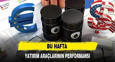Bu hafta yatırım araçlarının performansı