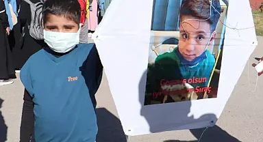 Çocuklar, uçurtmalarını ilik nakli olan Sıraç için uçurdu