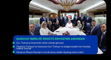 Cumhurbaşkanı Erdoğan, Çin ziyareti dönüşü gazetecilerin sorularını yanıtladı: