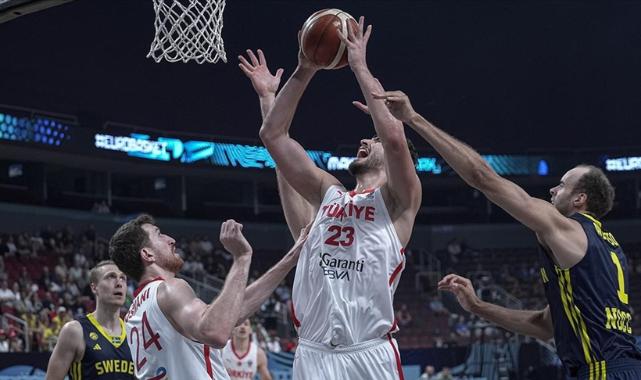 EuroBasket 2025'te Türkiye-İsveç maçının ardından