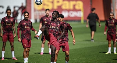 Galatasaray, Eintracht Frankfurt maçının hazırlıklarını tamamladı
