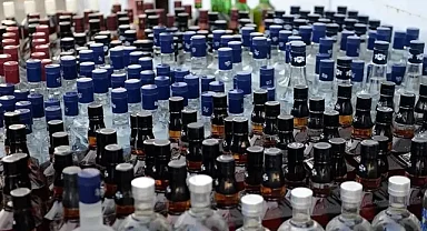 Hatay'da 1260 litre sahte içki ele geçirildi