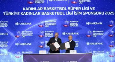 Kadın basketbol liglerinin isim sponsoru Halkbank oldu