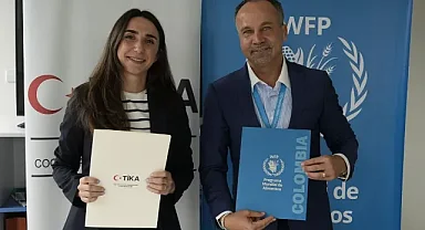 Kolombiya'da TİKA ile BM Dünya Gıda Programı arasında işbirliği protokolü imzalandı